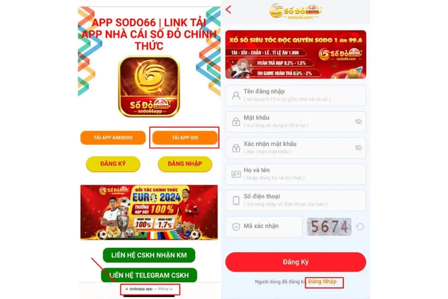 tải app sodo giao diện ios